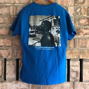 Clue Records Rich People Family Reunion Concert T